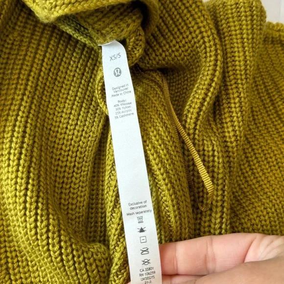 SOLD❤️🔥LULULEMON cashlu sweater wrap cardigan ✨ - Picture 14 of 16